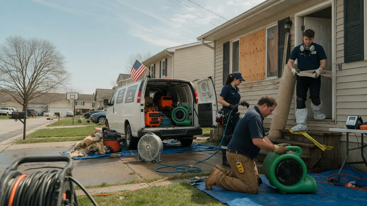 Water Damage Restoration in Sulphur Springs, OH near me